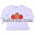 Lovely pumpkins applique T-shirt for girl - BB716 1