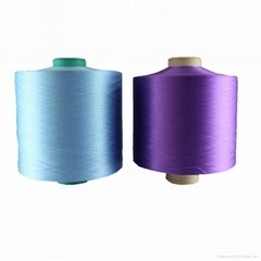texturized polyester yarn 450/144f medium intermingle