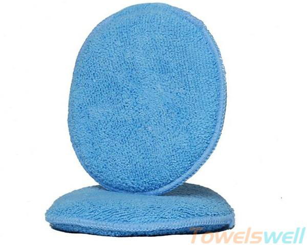 Round Microfiber Applicator Sponges 3