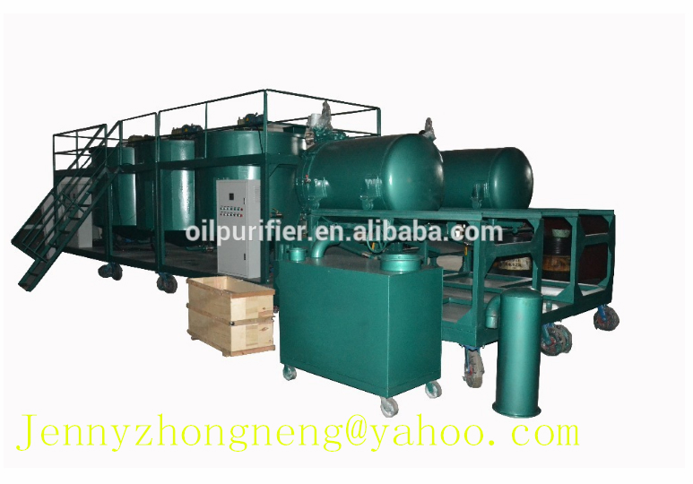 Engine Oil Recycling System engine oil cleaning machine LYE