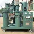 Vacuum luybricating oil purifier