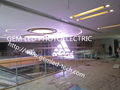 High transparency indoor P7.8 transparent led display  1