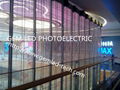 High transparency indoor P7.8 transparent led display  2