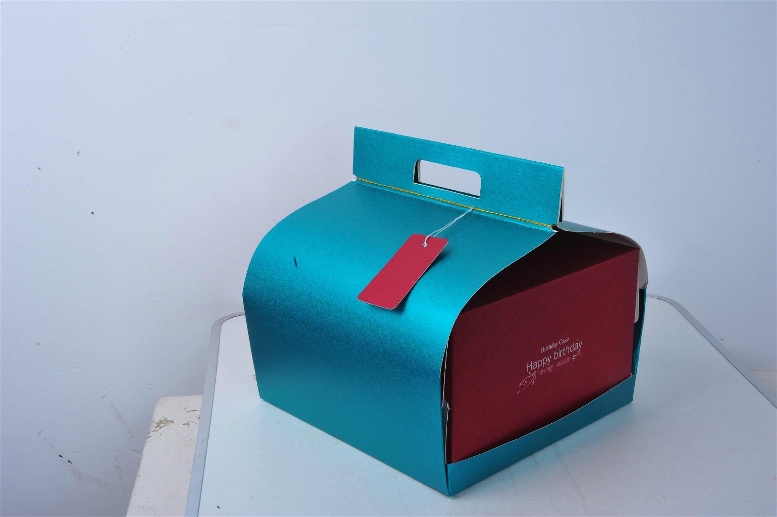 Cake Packaging Boxes with Handles, Portable Paper Boxes for Cakes Packaging 2
