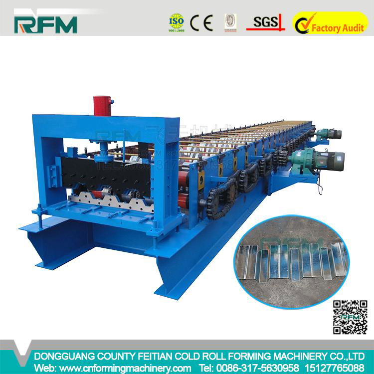 Floor deck roll metal forming floor tile making machine