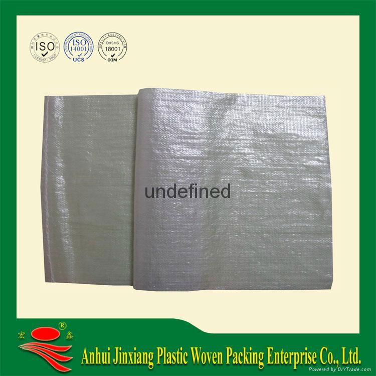 Transparent clear pp woven rice sack bag 5