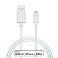 1M MFI certificated 8 pin mfi cable for iphone 6s cable compatible with ios 9.3 