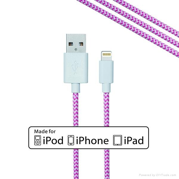 Best Quality MFI authorization cable for iphone 5 original from China 2
