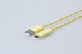 Wholesale colorful reversible USB 3.1 Type C to USB 2.0 A Male Cable 4