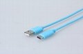 Wholesale colorful reversible USB 3.1 Type C to USB 2.0 A Male Cable 5