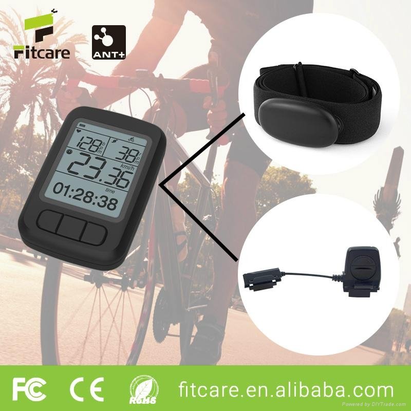 Bike computer wireless bicycle speedometer odometer cycling wireless stopwatch  5