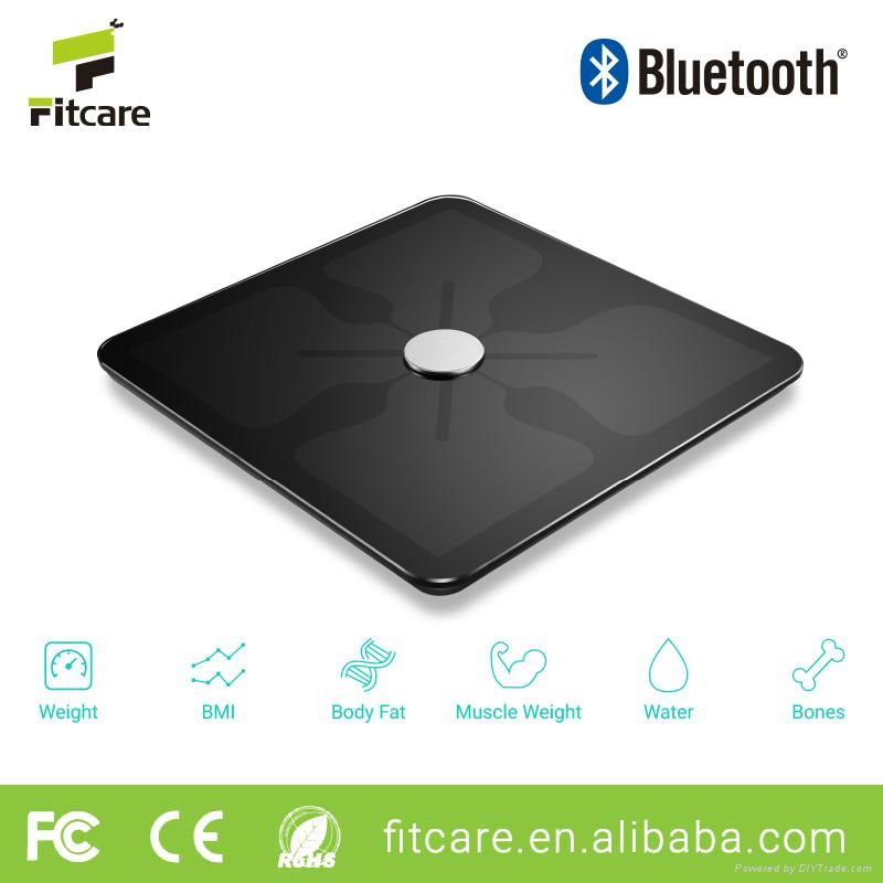 Body fat digital analyzer scale machine bluetooth electric body weighing scale  5