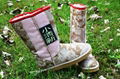 Snow Boots With Velcroed luminous glistening emblem 5