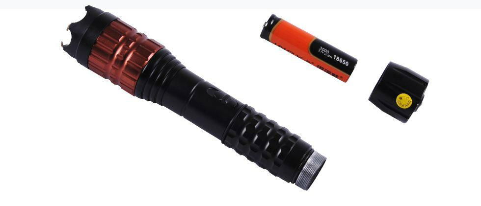 X5 Stun Gun For Self-defense Flashlight Torch High-power Impact Self Defense 5