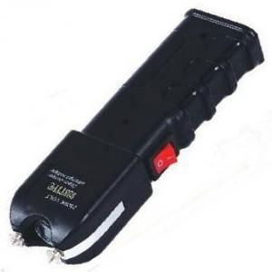 928 Portable Stun Gun For Self Defense Heavy Duty Voltage Electric Shock Light