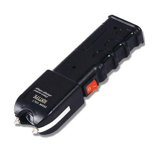 928 Portable Stun Gun For Self Defense Heavy Duty Voltage Electric Shock Light 2