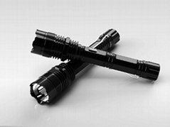 1108 Stun Gun For Self-defense Flashlight Torch High-power Impact Self Defense