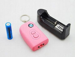 X0 Portable Mini Stun Gun For Self Defense Electric Shock Flashlight Outdoor