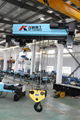 Manual double drum construction hoist application