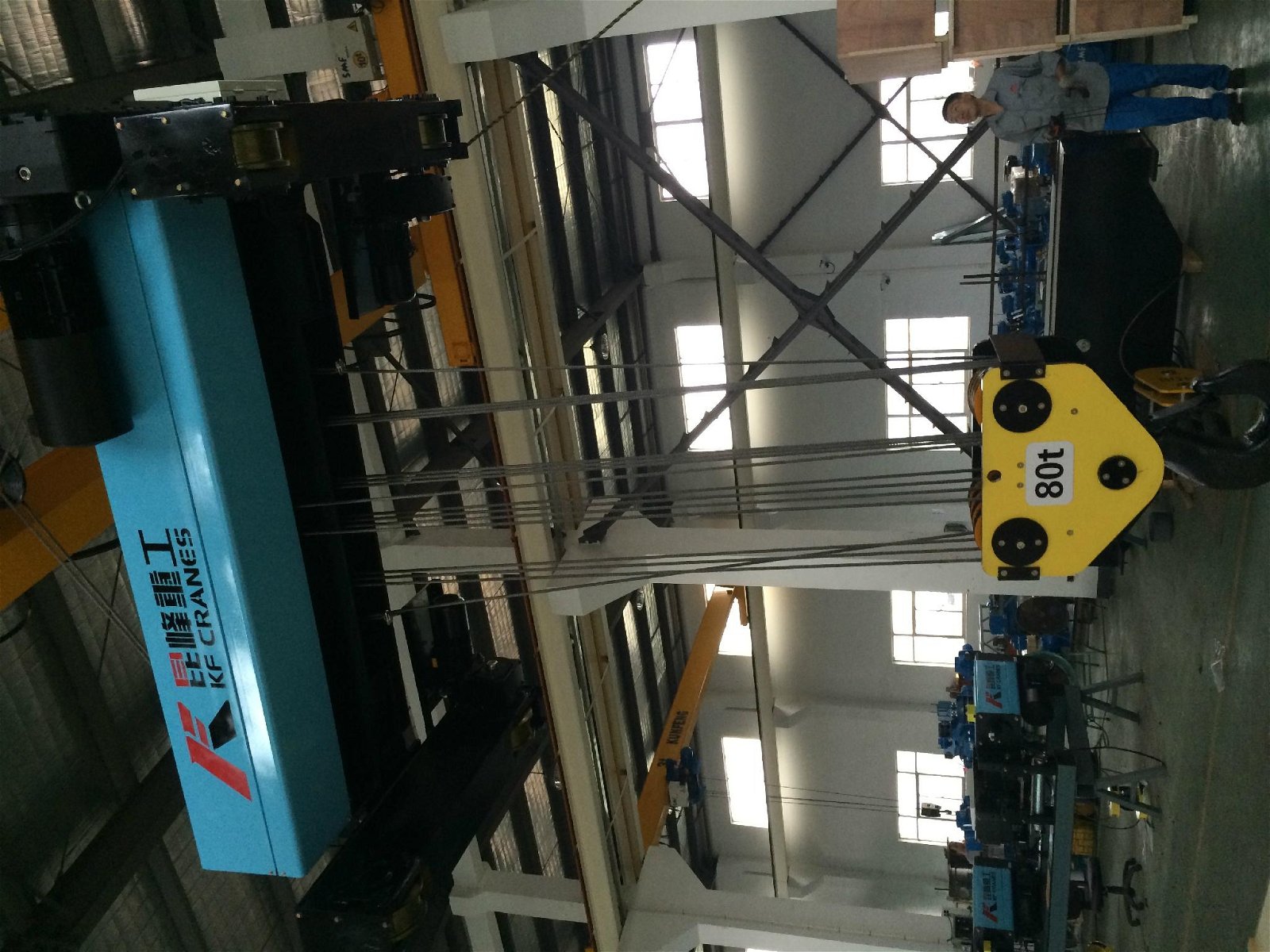 Electric chain hoist with Europe type 20 ton
