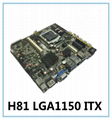 H81 LGA1150 DDR3 MINI ITX  motherboard for industrial  pc