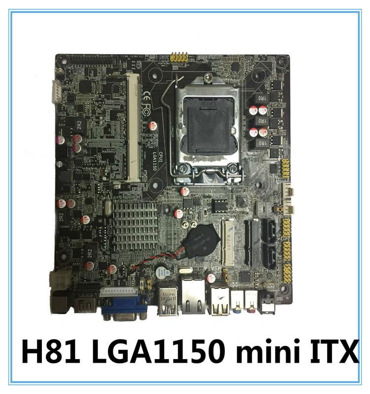 H81 LGA1150 DDR3 MINI ITX  motherboard for industrial  pc 2