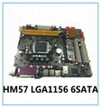 HM57 6*SATA HDMI LGA1156 computer motherboard 1