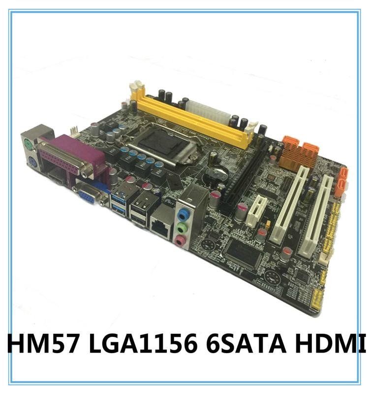 HM57 6*SATA HDMI LGA1156 computer motherboard 2