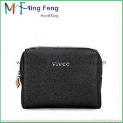 China supplier saffiano Leather cosmetic