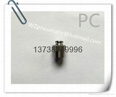 Stainless steel quick plug connector