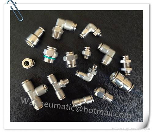 Stainless steel quick plug connector  4