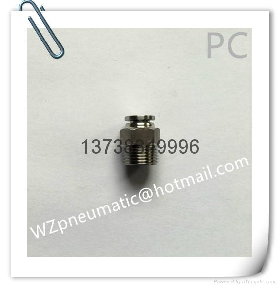 Stainless steel pneumatic connector 2