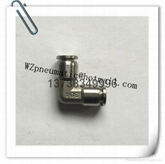 Stainless steel MPV pneumatic elbow 