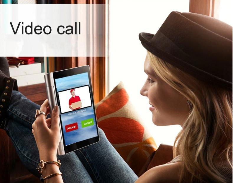 Outdoor WiFi wireless video door bell with HD camera 4