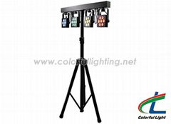 Compact LED Par 4X7pcs 10W 3in1 4in1 With Truss