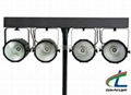 Compact COB 4X30W RGB RGBW LED Par With Truss 2