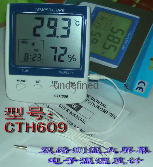 CTH609 Digital Thermometer and Hygrometer