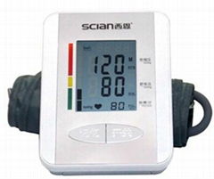 西恩电子血压计 家用上臂式测量血压计，智能加压90次记忆