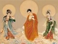 The three saints of the West Buddha 3