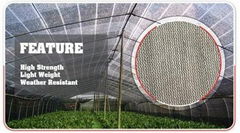 black sunshade net