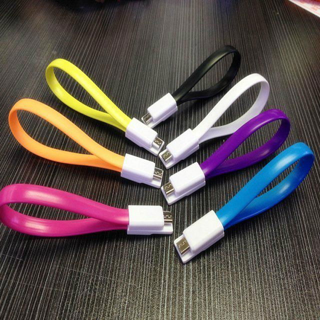  Magnetic Flat Noodle USB Data Charger Cable For Cell Phone
