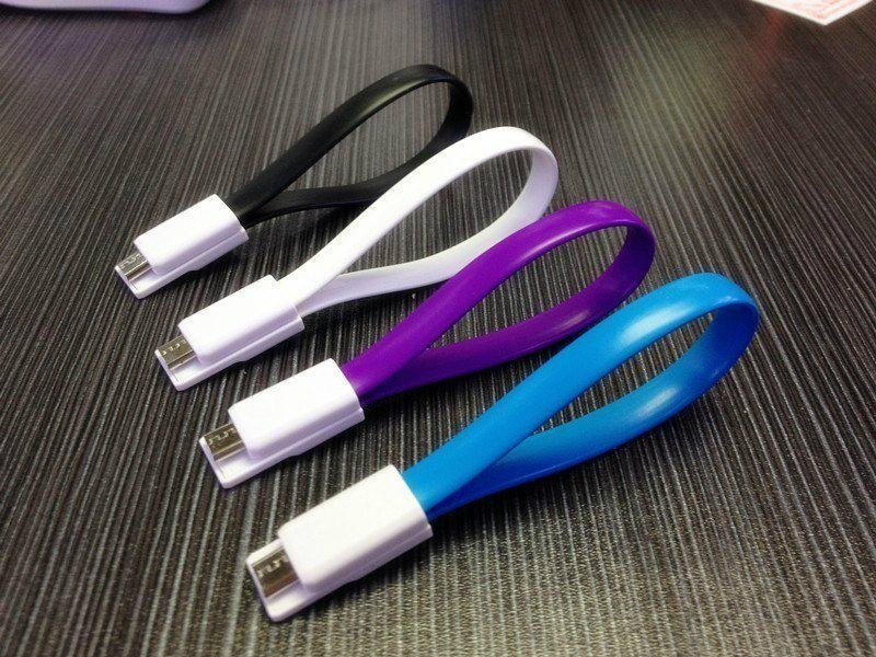  Magnetic Flat Noodle USB Data Charger Cable For Cell Phone 3