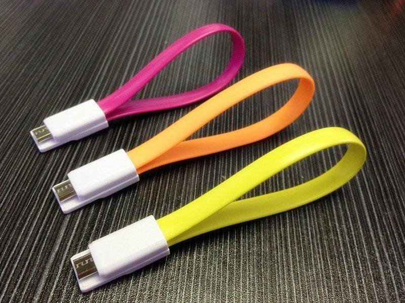  Magnetic Flat Noodle USB Data Charger Cable For Cell Phone 4