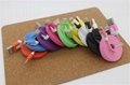 Universal Micro Colorful Noodle Flat Data Sync USB Charging Cable for cell pho 5