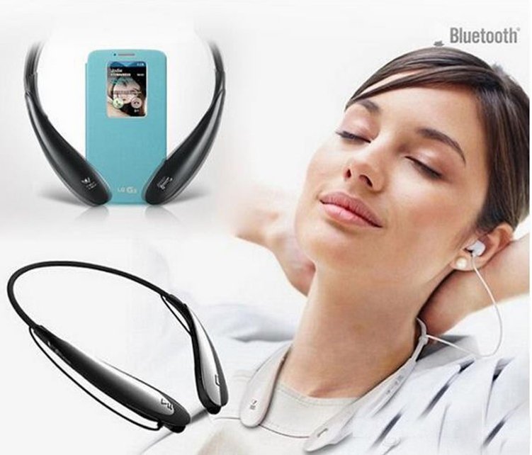 Cheap Stereo Bluetooth wireless mobile phone headphone for LG HBS-800 4