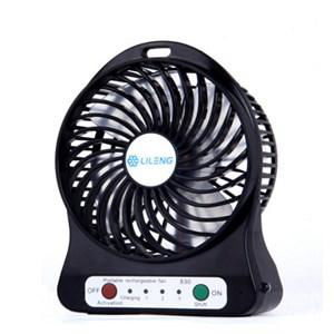 4inch Rechargeable Fan With One Side Led Light?Lileng-830)