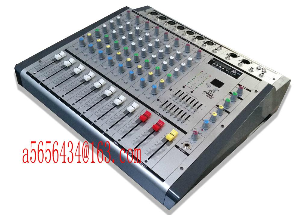 8-Ch Record USB  Display Power Mixer