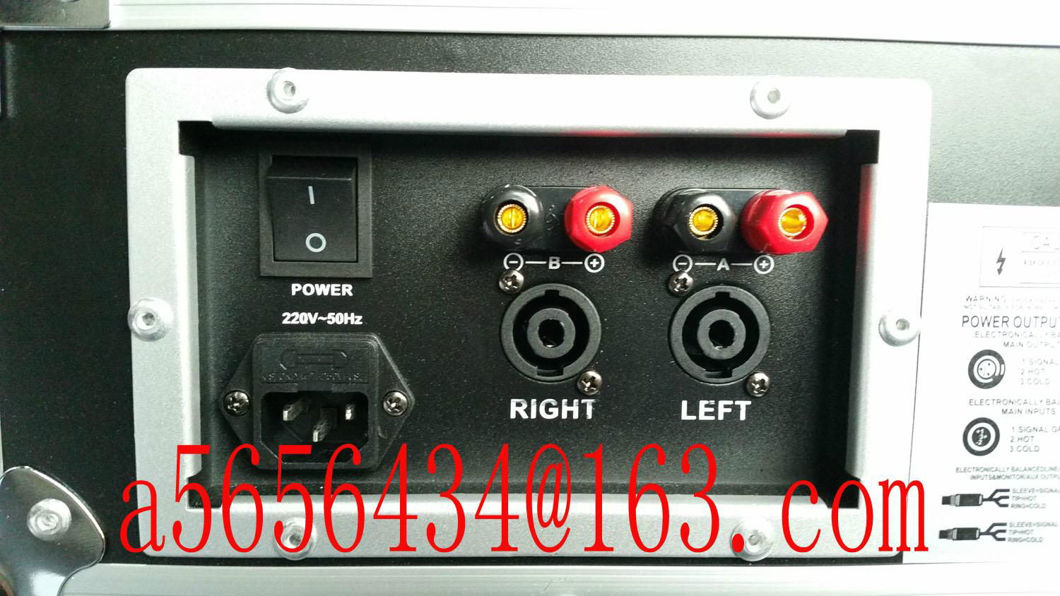 8-Ch Record USB Power Mixer  Audio Mixer 3