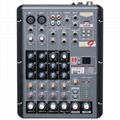 4-Channel with mp3 Bluetooth 99Digital effect audio mixer 1