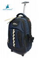 High school trolley laptop backpack rolling travel bag single trolley bag 